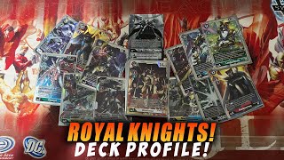 Royal Knights ASSEMBLE Digimon BT13 Omnimon RK Deck Profile  COMBOS and LINES [upl. by Salman741]