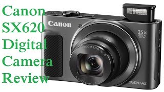 Canon Powershot SX620 HS Digital Camera Review [upl. by Helbonnah930]