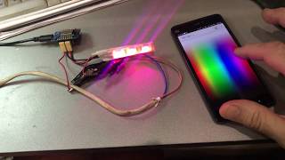 🛠️ ESP8266 web server RGB Led [upl. by Idyak]