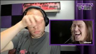 THIS HIT ME HARD Alter Bridges Myles Kennedy  Watch Over You LIVE at Billboard Reaction [upl. by Anoik742]