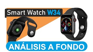 SmartWatch W34 Análisis y configuración a Fondo [upl. by Yalahs]