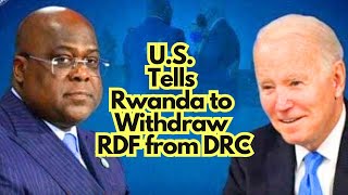 États Unis appellent le Rwanda à retirer ses troupes de la RDC Pourquoi les mots ne suffisent pas [upl. by Neufer]