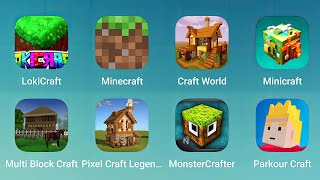 Lokicraft Minecraft Craft World Minecraft Multi Block Craft Pixel Craft Legend MasterCrafter [upl. by Brecher]