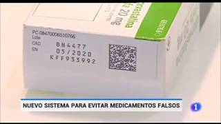 TVE Telediario Nuevo sistema de verificación de medicamentos  SEVeM [upl. by Viole]