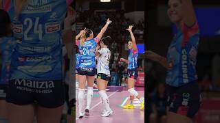 🏐🔥 FEDERICA SQUARCINI IN FAST 😍🔝📺 Watch LVF SerieA on VBTVVolley volleyball fast middleblocker [upl. by Nadroj]