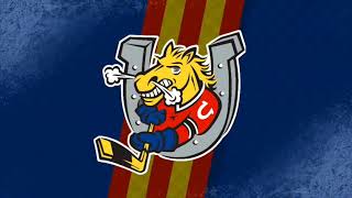 Barrie Colts Goal Horn OHL 1920 UPDATED [upl. by Yekcaj363]