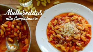 Ñoquis de Cerdeña  Gnocchetti Sardi  Malloreddus [upl. by Etta]