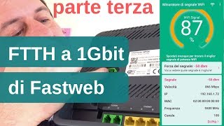 Recensione Fastgate GPON il wifi  lo speed test  parte terza [upl. by Adnilreh45]