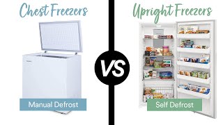 Chest Freezer vs Upright Freezer [upl. by Alig580]