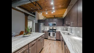 TwoBedroom Loft Apartment at the Lofts at River East in Chicago [upl. by Luedtke]