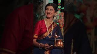 Ankita WalawalkarDeepawali Celebrationankitawalawalkardiwalidiwalicelebrationhappydiwalishort [upl. by Alaehs151]