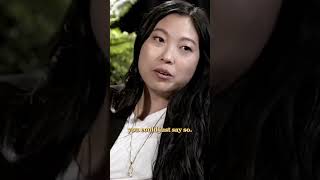 Awkwafina replies on weird interview Shorts [upl. by Gemoets]