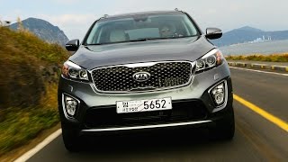 2015 Kia Sorento тестдрайв2 – КлаксонТВ [upl. by Naillimixam]