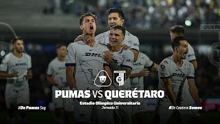 Pumas vs Querétaro  Apertura 23 Jornada 11  Color Suzuki [upl. by Baiel852]