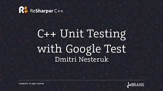 C Unit Testing with Google Test Tutorial [upl. by Aikemahs43]