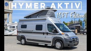 2019 Hymer Aktiv 10 Loft Class B Camper Van [upl. by Darum177]