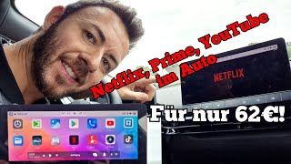 Carlinkit Tbox Lite für 62€ Netflix YouTube Amazon Prime Games uvm in jedem Auto nutzen [upl. by Ydnagrub]