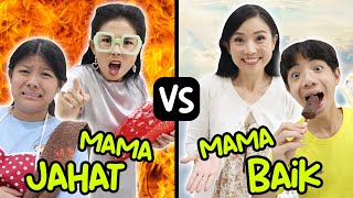 MAMA BAIK VS MAMA JAHAT  MAKAN DARI SAMPAH  PART 1  Drama Lucu  CnX Adventurers [upl. by Esikram]