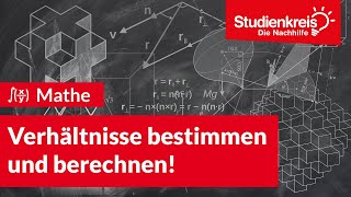 Verhältnisse  bestimmen und berechnen  Mathe verstehen mit dem Studienkreis [upl. by Sunda556]