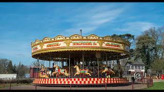 Bressingham Gallopers  Bruder Chiappa Fairground Organ  quotThe Dambusters Marchquot [upl. by Annoid]