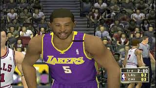 【Dreamcast】Slam Dunk en NBA 2K2  Exhibition Mode  Shohoku Chicago Bulls VS LA Lakers Kainan [upl. by Tallbot358]