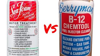 Berryman vs Seafoam fuel injecter cleaner Which ones better [upl. by Onid]