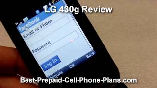 Tracfone LG 430g Review [upl. by Idid246]