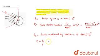 Temperature of Sun Esimate the temperature Tc  of the earth assuming it is in [upl. by Rand]