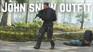 Ghostrecon breakpointGame of thronesJohn snow outfit [upl. by Aihtnyc]