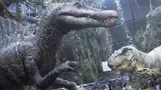 Jurassic Park 3 Spino v Rex Extended Fight with Clash of Extinction [upl. by Peggy146]