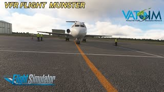 MSFS 2020 VFR TRAFFIC PATTERN MUNSTER day32  VFR FLIGHT MSFS2024 live vatsim [upl. by Catarina593]