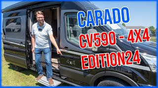 Carado CV 590 4x4 Ford 2023  Kastenwagen mit AllradAntrieb [upl. by Yelwah]