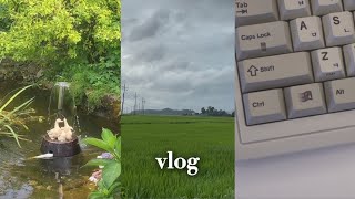 쉬어가는 직장인 VLOG l 생각과 고민이 많을땐 가족들과 행복한 시간 보내고 취미 즐기기☺️ l 청주 여행 l 새 키보드 스위치 교체 l 스킨케어 언박싱 [upl. by Nileuqay]