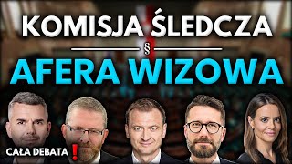 Sejm  komisja śledcza ws quotafery wizowejquot  Cała debata [upl. by Obidiah428]