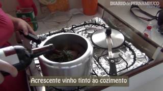 Cozinha Confidencial carne na panela com vinho tinto [upl. by Gomer]