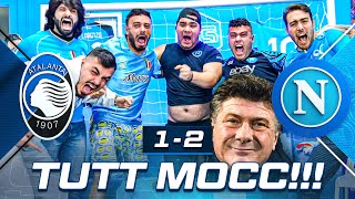 ✊🏻 TUTT MOCC ATALANTA 12 NAPOLI  LIVE REACTION NAPOLETANI HD [upl. by Belva]