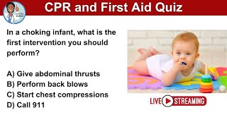 2024 CPR AED and First Aid Practice Test with Nurse Eunice [upl. by Case]