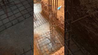 FOoTING FOUNDATION 🤩🤩 CONTEMPORARY RESIDENCE SITE VISIT🏡shorts construction [upl. by Aitsirk]