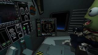 POV You are a Kerbonaut on a routine mission Complete IVA flight from launch to landing  KSP [upl. by Aniratak]