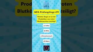 📚 MFA Prüfungsvorbereitung  Prüfungsfrage 71 [upl. by Adnuhsar]