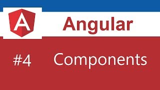 Angular Tutorial  4  Components [upl. by Morlee]