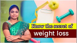 Know the secret of weightloss  DrAkilSharmila  Shree Sowkhya Obesity Clinic [upl. by Fotzsyzrk]