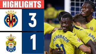 Villarreal vs Las Palmas 31 Resumen LaLiga 2024 villarreal vs las palmas [upl. by Ramberg]