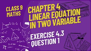 Class 9th Maths  Chapter4  Exercise43 Question 1All Parts [upl. by Sexton]