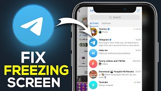 How To Fix Freezing Problem on Telegram  Full Guide [upl. by Enelyaj]