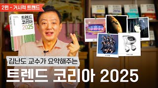 김난도 교수가 들려주는 트렌드 코리아 2025 요약｜거시적 트렌드 편 [upl. by Arissa]