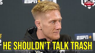 Sam Patterson Did Not Like Kiefer Talking Trash Talks Weight Class Move Fighting At Home  UFC 304 [upl. by Werbel486]