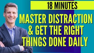 AudiblePages  quot18 Minutes Master Distraction amp Get the Right Things Done Dailyquot [upl. by Yahiya27]