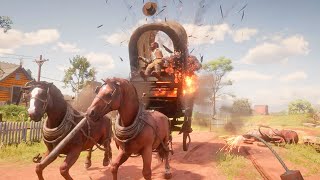 Dynamite amp Fire Bottle Gameplay 5  Red Dead Redemption 2 PC 60FPS [upl. by Flaherty181]