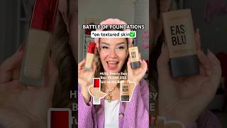 ✅TEXTURED SKIN HUDA BEAUTY VS ONE SIZE⁉️ foundation texturedskin [upl. by Karia]